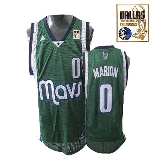 Jerseys Factory Cheap Mavericks 2011 Champion Patch #0 Shawn Mar