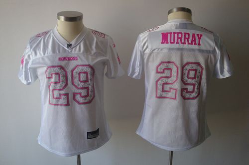 Jerseys Factory Cheap Cowboys #29 DeMarco Murray White Women's S