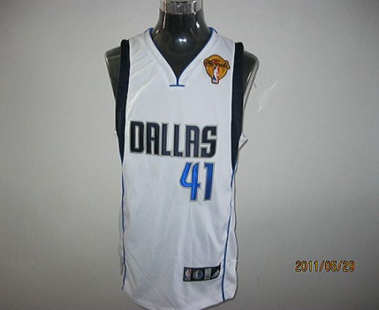 Jerseys Factory Cheap Mavericks 2011 Finals Patch #41 Dirk Nowit