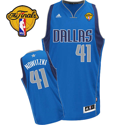 Jerseys Factory Cheap Mavericks 2011 Finals Patch #41 Dirk Nowit