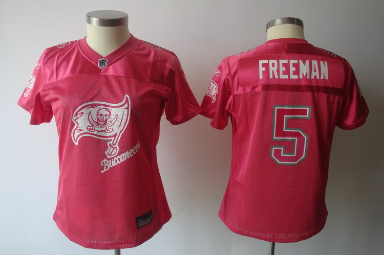 Jerseys Factory Cheap Buccaneers #5 Josh Freeman Pink 2011 Women