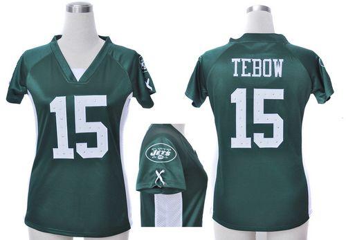 Jerseys Factory Cheap Nike Jets #15 Tim Tebow Green Team Color D