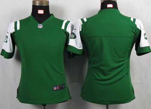 Jerseys Factory Cheap Nike Jets Blank Green Team Color Women's N