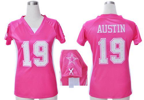 Jerseys Factory Cheap Nike Cowboys #19 Miles Austin Pink Draft H