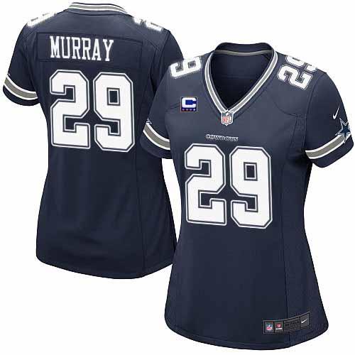Jerseys Factory Cheap Nike Cowboys #29 DeMarco Murray Navy Blue