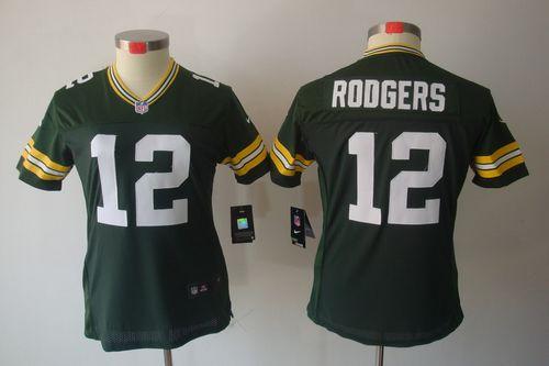 Jerseys Factory Cheap Nike Packers #12 Aaron Rodgers Green Team