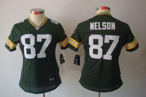 Jerseys Factory Cheap Nike Packers #87 Jordy Nelson Green Team C