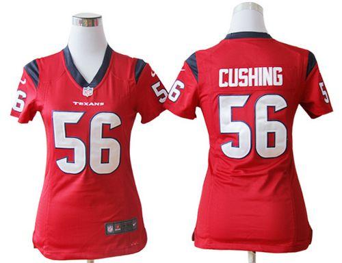 Jerseys Factory Cheap Nike Texans #56 Brian Cushing Red Alternat