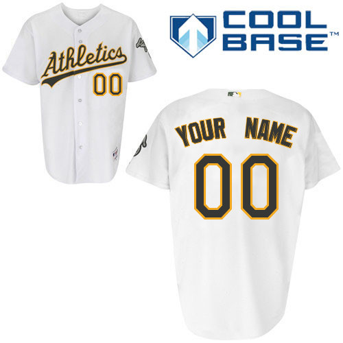 Jerseys Factory Cheap Athletics Personalized Authentic White Coo