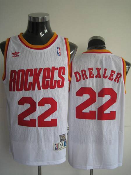 Jerseys Factory Cheap Mitchell and Ness Rockets #22 Clyde Drexle