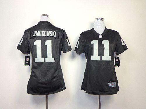 Jerseys Factory Cheap Nike Raiders #11 Sebastian Janikowski Blac