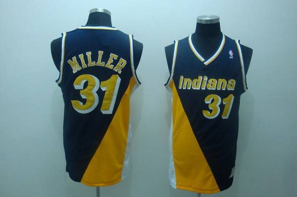 Jerseys Factory Cheap Mitchell and Ness Pacers #31 Reggie Miller