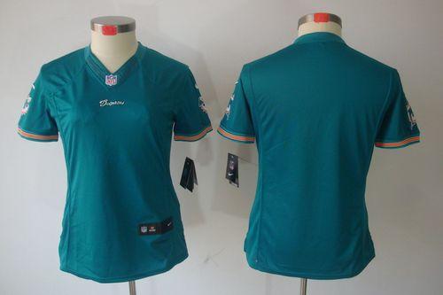 Jerseys Factory Cheap Nike Dolphins Blank Aqua Green Team Color