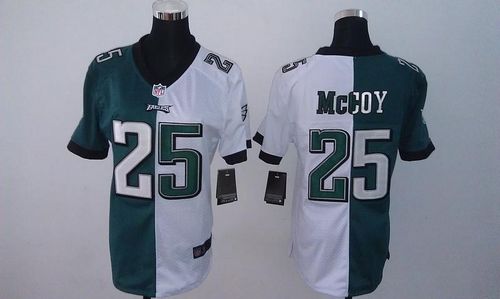 Jerseys Factory Cheap Nike Eagles #25 LeSean McCoy Green/White W