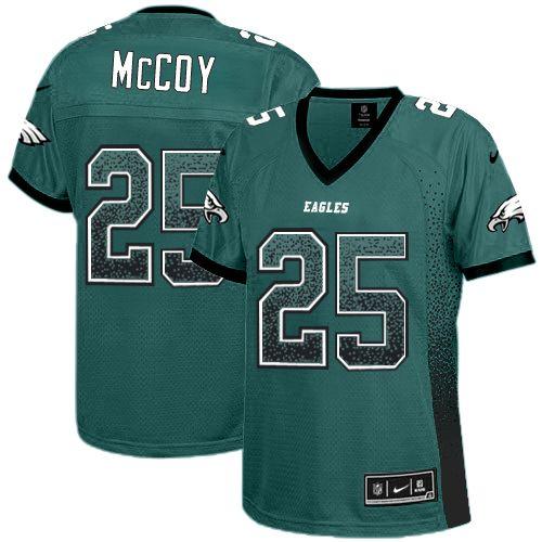 Jerseys Factory Cheap Nike Eagles #25 LeSean McCoy Midnight Gree