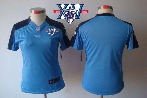 Jerseys Factory Cheap Nike Titans Blank Light Blue Team Color Wi