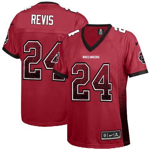 Jerseys Factory Cheap Nike Buccaneers #24 Darrelle Revis Red Tea