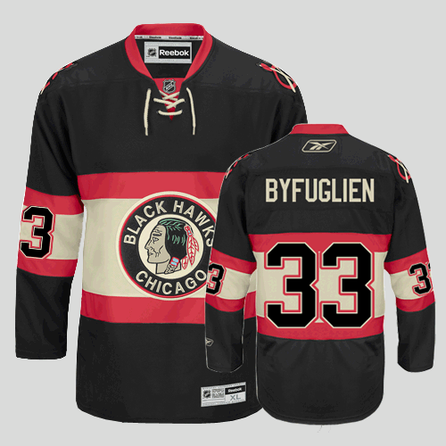 Jerseys Factory Cheap Blackhawks #33 Dustin Byfuglien Embroidere