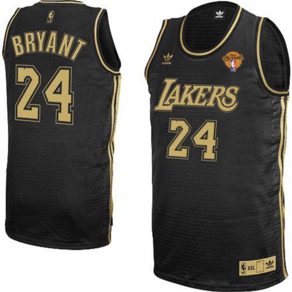 Jerseys Factory Cheap Lakers #24 Kobe Bryant Embroidered Black P
