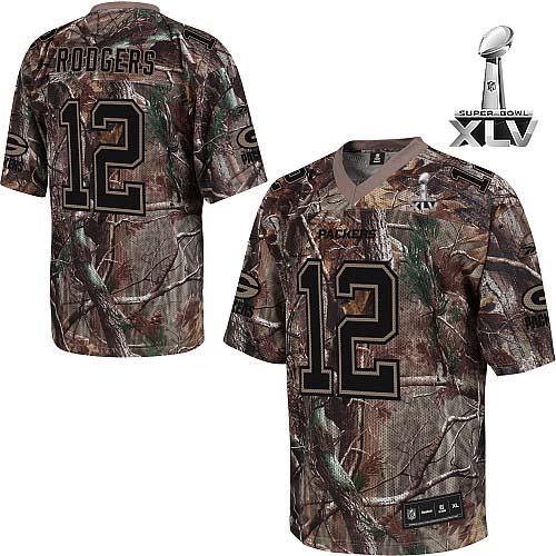 Jerseys Factory Cheap Packers #12 Aaron Rodgers Camouflage Realt