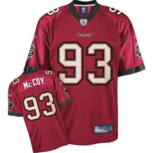 Jerseys Factory Cheap Buccaneers #93 Gerald McCoy Red Embroidere