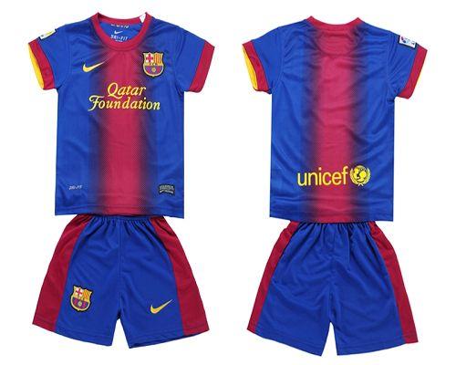 Jerseys Factory Cheap Barcelona Blank 2012/2013 Blue Red Strip H