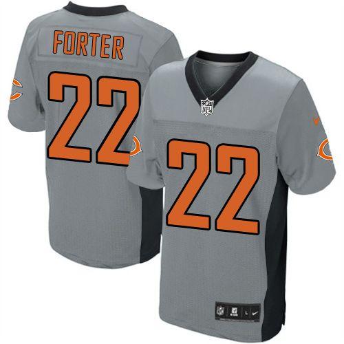 Jerseys Factory Cheap Nike Bears #22 Matt Forte Grey Shadow Yout