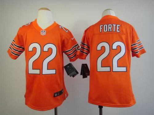 Jerseys Factory Cheap Nike Bears #22 Matt Forte Orange Alternate