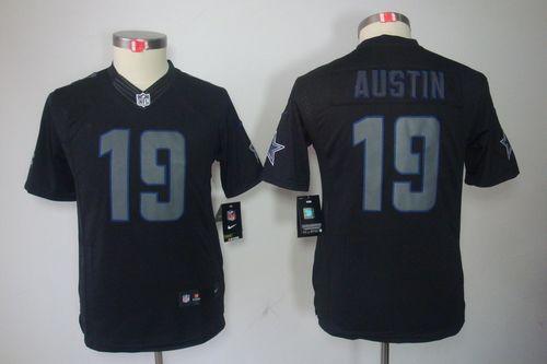 Jerseys Factory Cheap Nike Cowboys #19 Miles Austin Black Impact