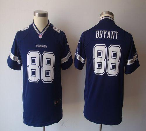 Jerseys Factory Cheap Nike Cowboys #88 Dez Bryant Navy Blue Team