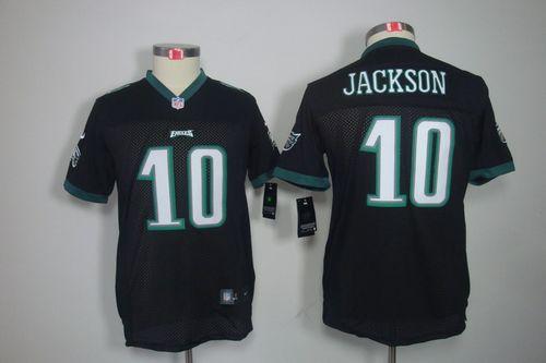 Jerseys Factory Cheap Nike Eagles #10 DeSean Jackson Black Alter