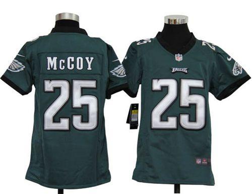 Jerseys Factory Cheap Nike Eagles #25 LeSean McCoy Midnight Gree