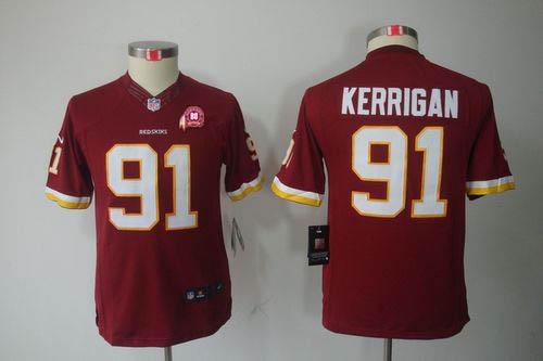 Jerseys Factory Cheap Nike Redskins #91 Ryan Kerrigan Burgundy R