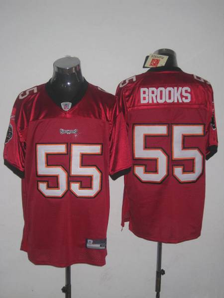 Jerseys Factory Cheap Buccaneers #55 Derrick Brooks Stitched Red