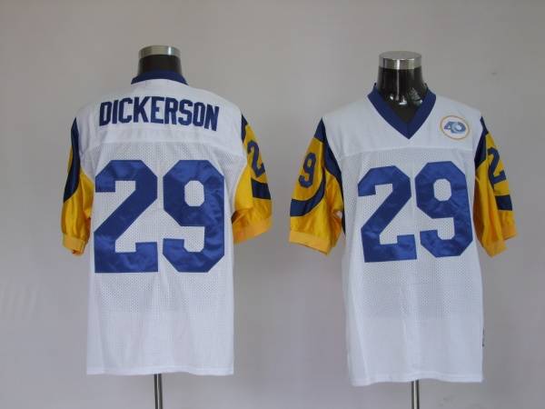 Jerseys Factory Cheap Mitchell and Ness Rams #29 Eric Dickerson