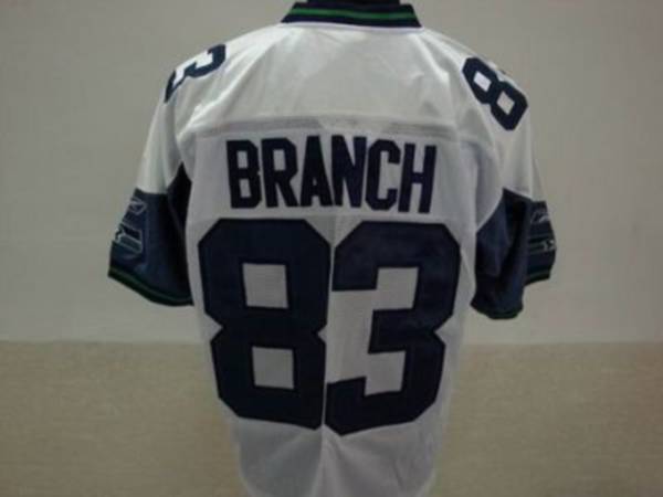 Jerseys Factory Cheap Seahawks Deion Branch #83 Stitched White N