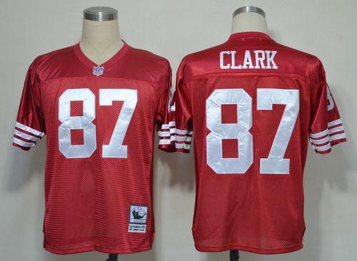 Jerseys Factory Cheap Mitchell And Ness 49ers #87 Dwight Clark R