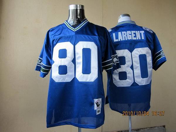 Jerseys Factory Cheap Mitchell & Ness Seahawks #80 Steve Largent