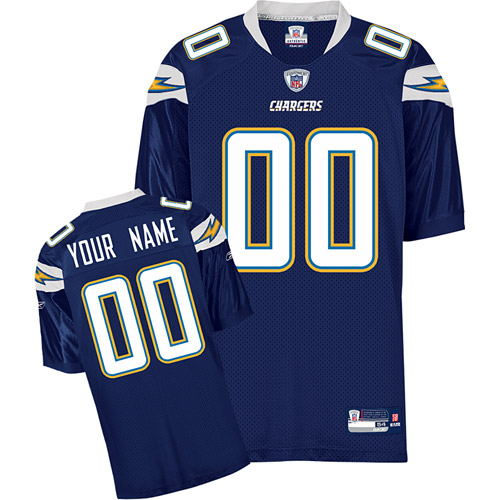 Jerseys Factory Cheap Chargers Personalized Authentic Blue NFL J
