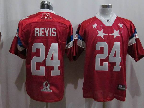 Jerseys Factory Cheap Jets #24 Darrelle Revis 2011 Red Pro Bowl