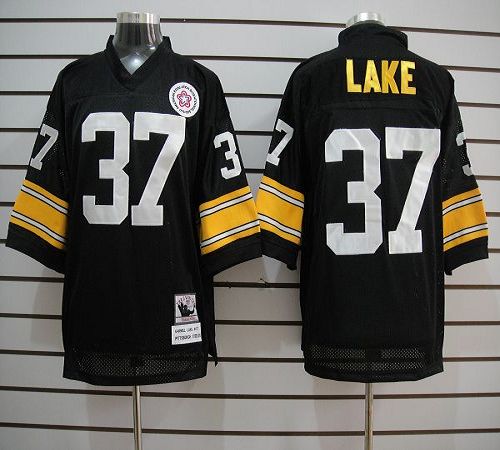 Jerseys Factory Cheap Mitchell And Ness Steelers #37 Carnell Lak