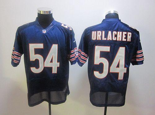 Jerseys Factory Cheap Nike Bears #54 Brian Urlacher Blue Stitche
