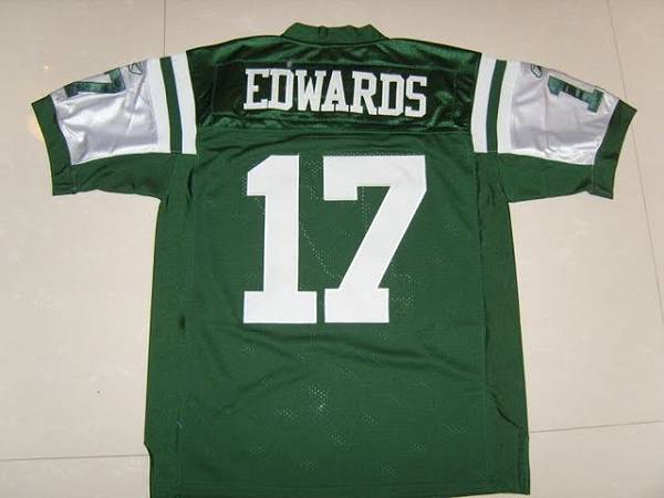 Jerseys Factory Cheap Jets Braylon Edwards #17 Green Stitched Gr