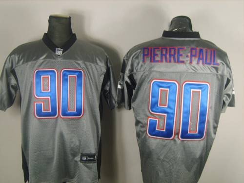 Jerseys Factory Cheap Giants #90 Jason Pierre-Paul Grey Shadow S