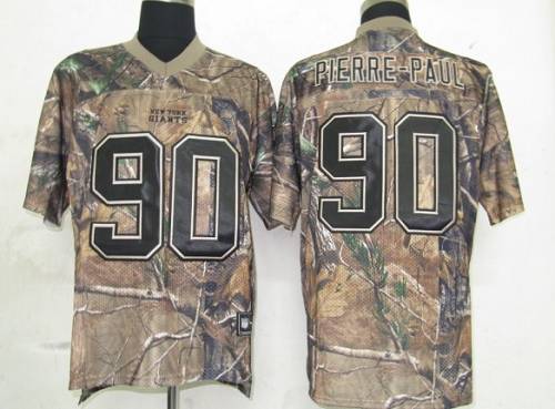 Jerseys Factory Cheap Giants #90 Jason Pierre-Paul Camouflage Re