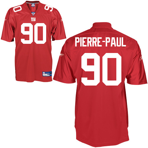 Jerseys Factory Cheap Giants #90 Jason Pierre-Paul Red Stitched