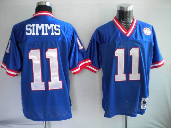 Jerseys Factory Cheap Mitchell and Ness Giants #11 Phil Simms St