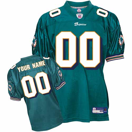 Jerseys Factory Cheap Dolphins Personalized Authentic Green NFL