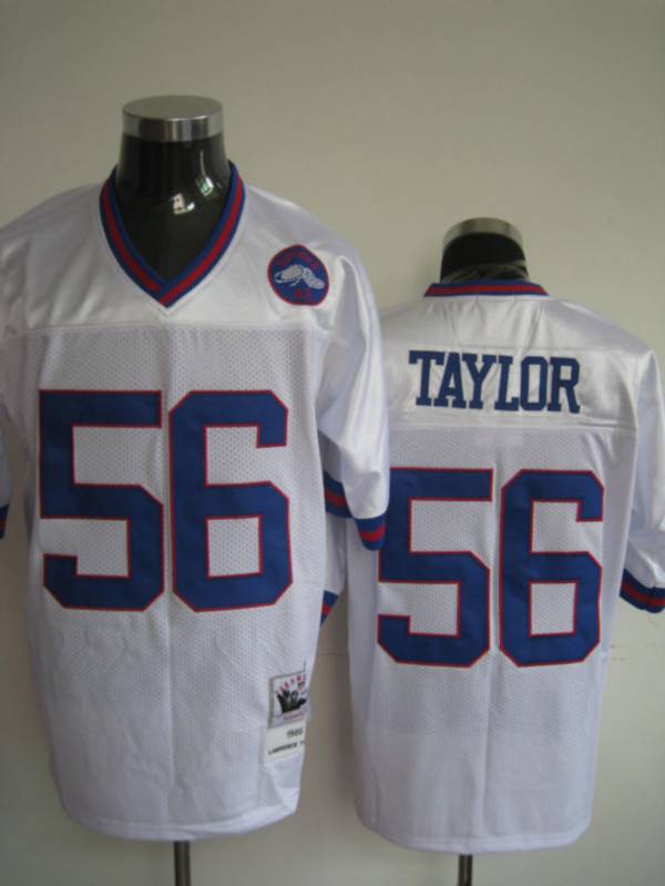 Jerseys Factory Cheap Mitchell and Ness Giants #56 Lawrence Tayl