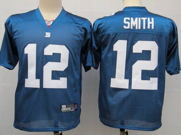 Jerseys Factory Cheap Giants #12 Steve Smith Stitched Blue NFL J